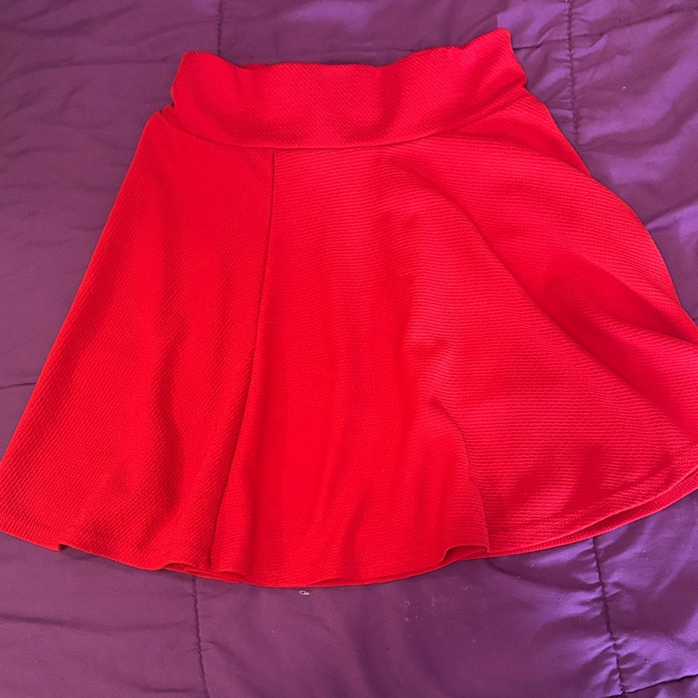 Red Women's Skirt